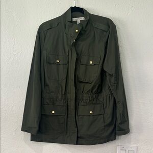 Croft & Barrow Dark Green Utility Jacket